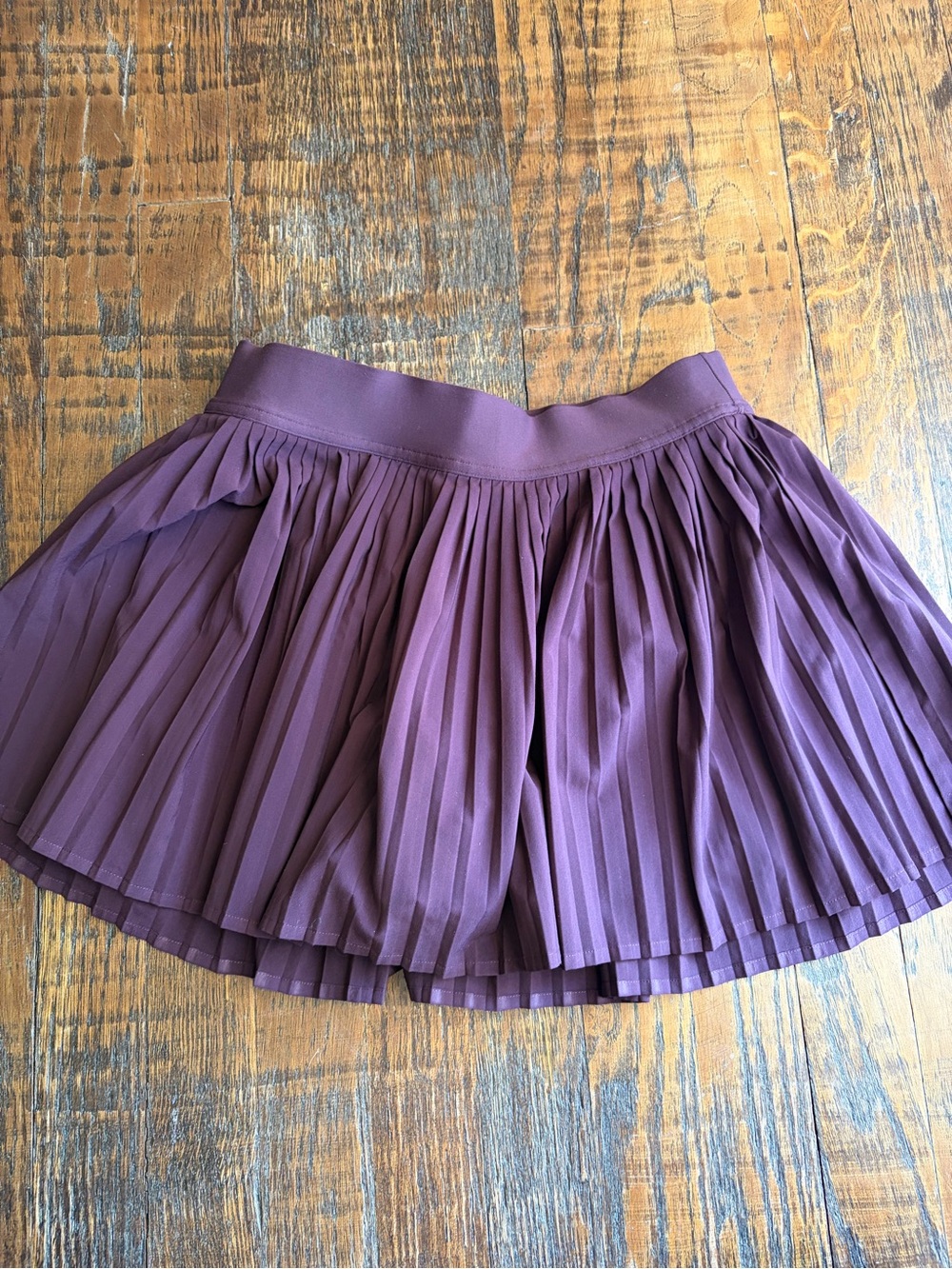 lululemon athletica Pleated Circle Skirt in Plum